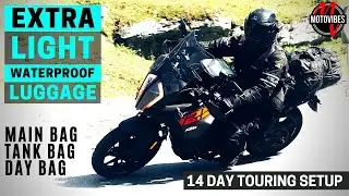 EXTRA LIGHT LUGGAGE SETUP / ENDURISTAN / Tank Bag / Waterproof Duffle Bag / KTM 1290 Super Adventure