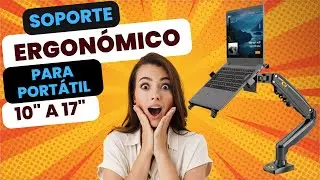 🟢 Soporte ERGON&Oacute;MICO 📐 para Port&aacute;til de 10&rdquo; a 17&rdquo; NB F80 + FP2