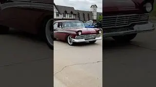 1957 Ford Classic Car Drive By Engine Sound Sanders Car Cruise 2025