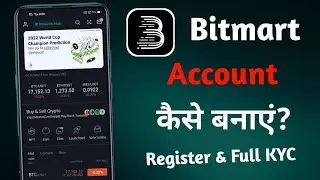 Bitmart Exchange Par Account Kaise Kare with full KYC ! Bitmart exchange register
