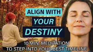 Align With YOUR DESTINY - 10' Guided Meditation to Reach Your Best Timeline (Joe Dispenza Inspired)