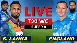 🔴 Live: England vs Sri Lanka, Super 8, T20 World Cup 2026, Cricket Live Match Scores, Commentary
