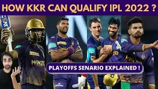 How KKR can Qualify for Playoffs in IPL 2022 | KKR Playoff Chances | IPL 2022 Playoffs Prediction