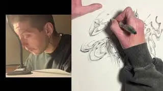 8 Minutes of Drawing (No Music, No Talking)