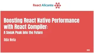 2025 10 04 27 ILDA NETA   CONGRESO REACT ALICANTE  The international React js conference in Spain