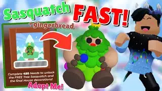 *FASTEST WAY* TO GET TREE SASQUATCH IN ADOPT ME! (ROBLOX)