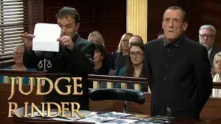 Claimant Gets Caught Tampering With Evidence | Judge Rinder