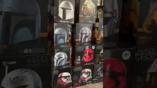 Star wars black series helmets #starwars #hasbrostarwars #disney #hasbro #mandalorian
