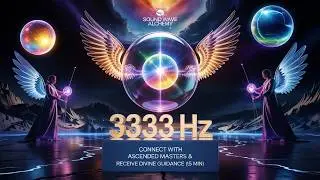 3333 Hz Angel Frequency | Unlock Creative Power & Spiritual Mastery | 15 Minute Sound Alchemy