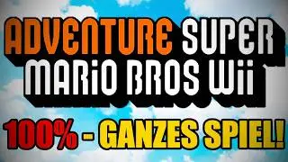 Ich habe 4 STUNDEN Adventure Super Mario Bros Wii gespielt!