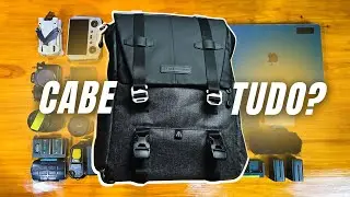 MOCHILA K&F Concept Beta Backpack 20L - SEGURANÇA E MUITO ESPAÇO PARA EQUIPAMENTOS DE FOTOGRAFIA