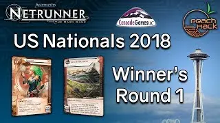 Netrunner - Quetzal vs. Mti Mwekundu - 2018 US National Champs - Winner's Round 1