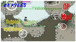 Mini militia outpost op gameplay, mini militia tips and tricks