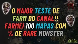 Path of Exile 2: O que 100 mapas revelam sobre o endgame sem torres!!