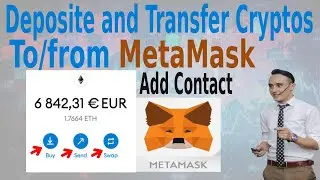 Send and Receive Crypto using MetaMask, Buy ETH, Add Contact, SWAP Cryptos