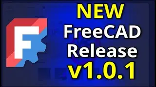New Version of FreeCAD Out Now! Release 1.0.1