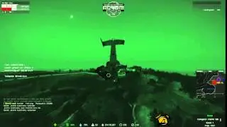 LKW in den Heli geliftet