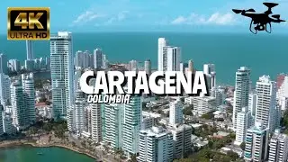 Cartagena, Colombia In 4K By Drone - Amazing View Of Cartagena, Colombia 