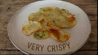 Amazing Crispy Potato Chips!! Super Easy Homemade Snack