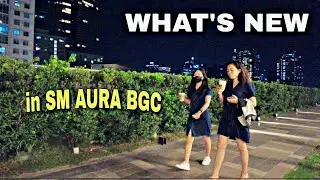 SM AURA BGC MALL Walking Tour | Manila Philippines (4K HD)