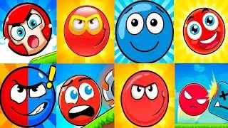 Red Ball 3, Red Ball 4,Red Ball 5, Red Ball Adventure,Red Ball Hero, Love Ball, NEW UPDATE