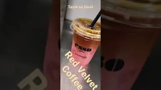 RED VELVET COFFEE BY ESSO #SHORTS