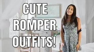 What To Wear With A Romper Dress | Cute Outfit Ideas!