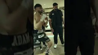 ADAM AZIM BOXXER Behind the Scenes! 4K