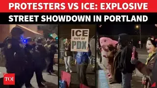 Portland ICE Facility Turns Battleground: Protesters Face Off With DHS Agents, Cops | Watch