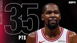 KD CAN'T BE STOPPED 🔥 Kevin Durant RISES UP to tie this Kareem Abdul-Jabbar record | NBA on ESPN