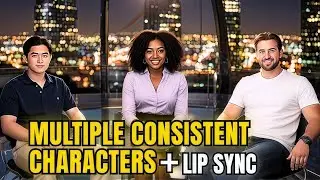 How to Create Multiple Consistent Characters with Lip Sync