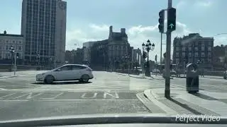 Dublin Airport to Dublin City drive on empty roads - Corona Virus Covid19