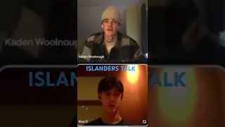 Listen to Kaden + Rowan talk Hockey! #hockey #sports #nhl #oilers #islanders