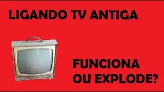Funciona ou Explode? TV Antiga Philco Valvulada (1968)