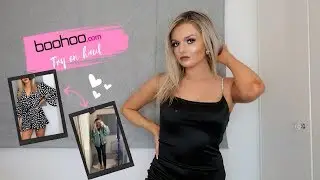 HUGE TRY ON BOOHOO HAUL! AUTUMN OUTFITS WITH DISCOUNT CODE