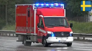 Environmental unit responding Örebro Nerikes Brandkår [SE | 7.2023]