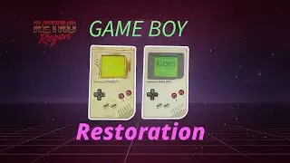 Game Boy DMG Restoration &ndash; LCD Repair, Capacitor Replacement, and Full Clean (No Commentary)