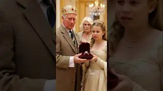 King Charles gift Diana ring to Charlotte but Shocked to see Camilla #kingcharles #camilla #royal