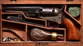 Colt Model 1849 Pocket Revolver : 4K Widescreen.