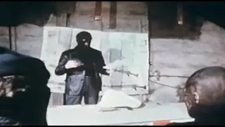 Footage of induction into loyalist paramilitary
