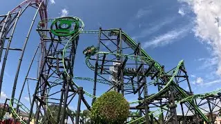 Green Lantern Coaster - Warner Bros. Movie World - S&S Worldwide - El Loco