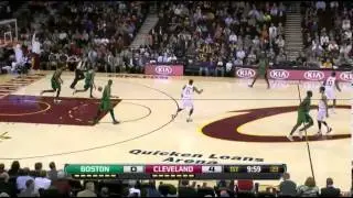 Tyler Zeller's great fake and dunks on Chris Wilcox