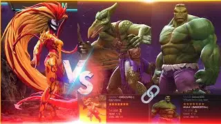 Scream vs Sauron & Hulk (Immortal) Epic Fight sence By MCOC #MCOC #marvel #hulk #sauron 