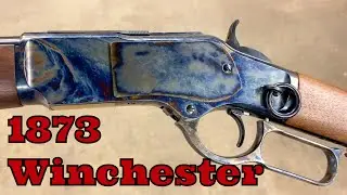 Стрельба из винтовки Winchester 1873 года калибра .357 Magnum на 200 ярдов.