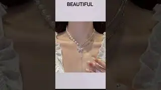 Beautiful neckpieces #elegantlady #necklace #neckpiece #koreanaccessories #korean
