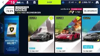 Asphalt 9 Veneno Special Event Blueprint Droprate