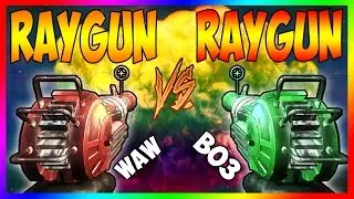 WAW RAYGUN v.s BO3 RAYGUN - Call of Duty Zombies