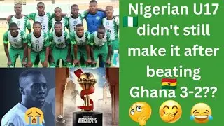 Sad 😢 News For Zambian Footballer & Sad For Nigeria U-17 cannot make it To Afcon 2025