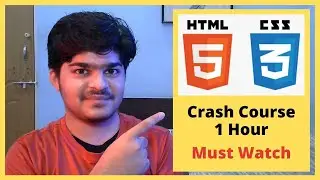 HTML CSS Crash Course in 1 Hour | Must Watch #html #css #crashcourse