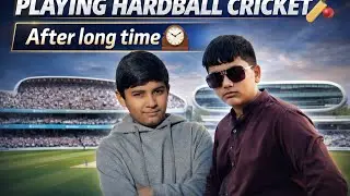 Aj Hard ball cricket khelne indoor gye 😍🥶🥰🥰👍🏻